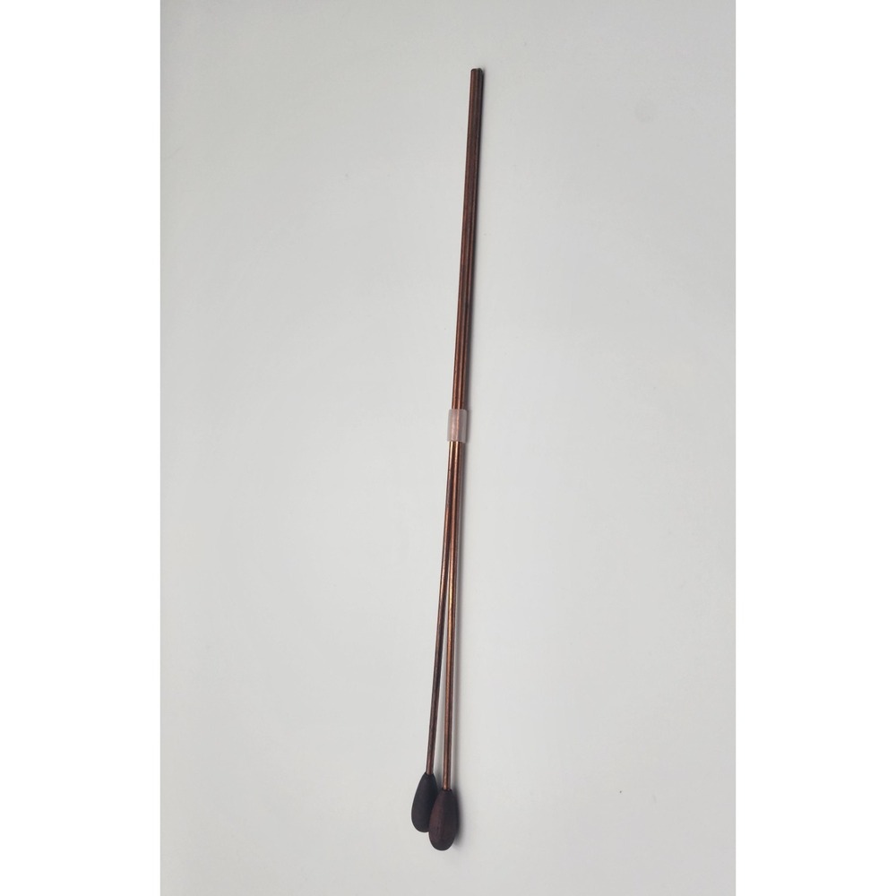 VINTAGE KROMSKI TONGUE DRUM MALLET SET WALNUT